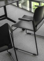 Topstar Besucherstühle Visit Lite RE10ASS schwarz Kunststoff, 4 St.