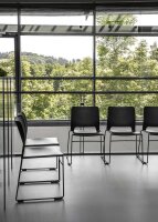 Topstar Besucherstühle Visit Lite RE100SS schwarz Kunststoff, 4 St.