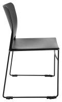 Topstar Besucherstühle Visit Lite RE100SS schwarz Kunststoff, 4 St.