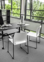 Topstar Besucherstühle Visit Lite RE100WW weiß Kunststoff, 4 St.