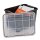 IRIS Ohyama AT-SD BkR/C/D.Red Aufbewahrungsboxen 3x 20,0 l schwarz, transparent, rot 29,0 x 39,0 x 26,0 cm, 3 St.