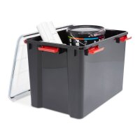 IRIS Ohyama AT-LD BkR/C/D.Red Aufbewahrungsboxen 2x 70,0...
