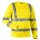 BLAKLÄDER® Herren Warnschutz-Langarmshirt 3381 gelb Größe L, 1 St.
