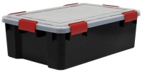 IRIS Ohyama AT-LS BkR/C/D.Red Aufbewahrungsbox 30,0 l...