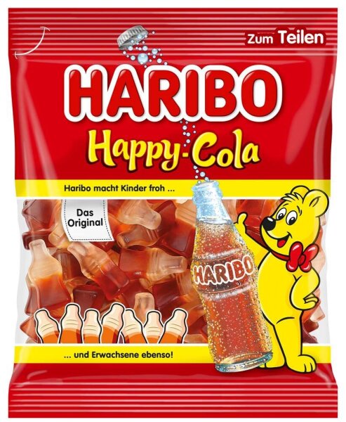 HARIBO Happy Cola Fruchtgummi 175,0 g, 1 Pack