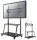 Neomounts TV-Ständer mit Rollen NS-M4000BLACK schwarz