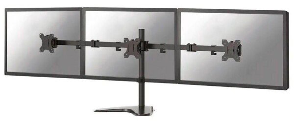 Neomounts Monitor-Halterung FPMA-D550DD3BLACK schwarz für 3 Monitore, Tischständer