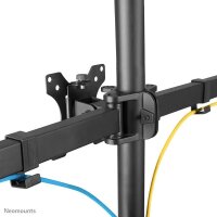 Neomounts Monitor-Halterung FPMA-D550DD3BLACK schwarz für 3 Monitore, Tischständer