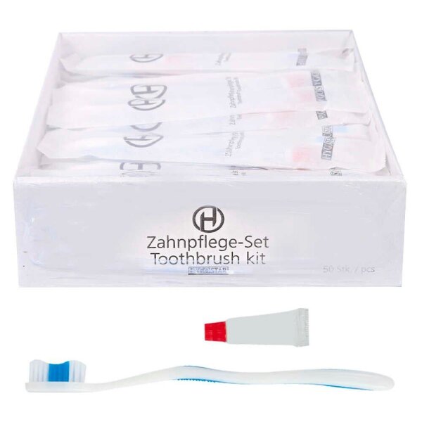 HYGOSTAR Zahnbürsten Pflege-Set, 50 St.