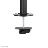 Neomounts Monitor-Halterung FPMA-D550D4BLACK schwarz für 4 Monitore, Tischklemme, Tischbohrung