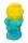 HARIBO die SCHLÜMPFE Fruchtgummi 175,0 g, 1 Pack