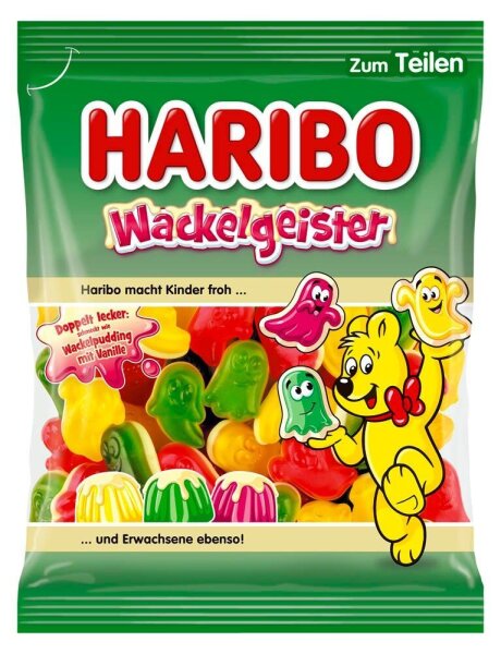 HARIBO Wackelgeister Fruchtgummi 160,0 g, 1 Pack