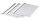 dots Thermo-Bindemappen weiß Hochglanzkarton für 20 - 30 Blatt, 100 St.
