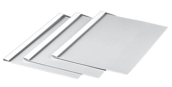 dots Thermo-Bindemappen weiß Hochglanzkarton für 30 - 40 Blatt, 100 St.