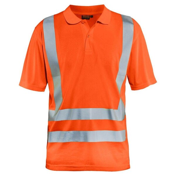 BLAKLÄDER® unisex Warnschutz Shirt 3391 orange Größe 4XL, 1 St.