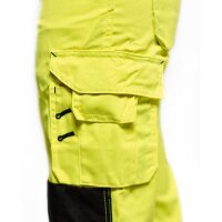 BLAKLÄDER® Damen Warnschutzhose 7155 gelb, schwarz Größe 23