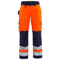 BLAKLÄDER® Damen Warnschutzhose 7155 orange,...