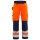 BLAKLÄDER® Damen Warnschutzhose 7155 orange, marine Größe 23