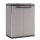 WIHEDÜ Mülltrenner Outdoor 2x 110,0 l grau/schwarz, 1 St.
