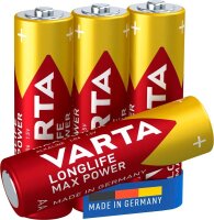 VARTA Batterien LONGLIFE Max Power Alkali-Mangan Mignon...