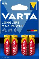VARTA Batterien LONGLIFE Max Power Alkali-Mangan Mignon...