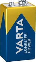 VARTA Batterie LONGLIFE Power Alkali-Mangan E-Block 9,0...
