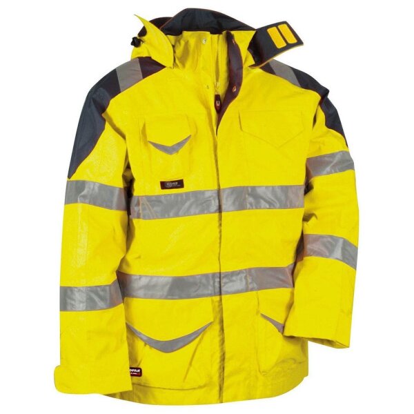 COFRA® Herren Warnjacke Winter PROTECTION gelb Größe 48