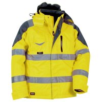 COFRA® Herren Warnjacke Winter RESCUE gelb...