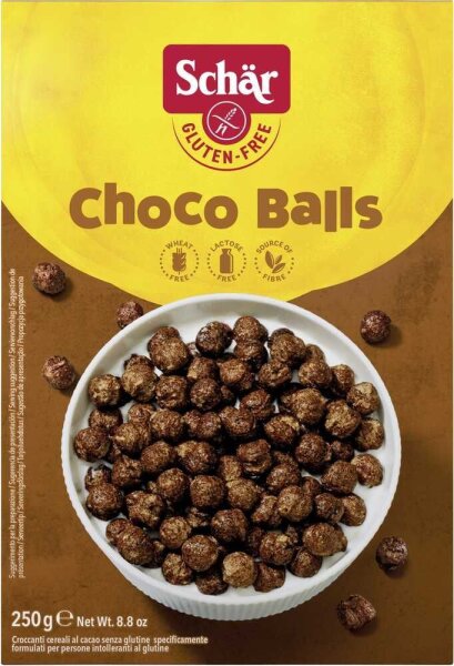 Schär Choco Balls Glutenfrei Müsli 250,0 g, 1 St.