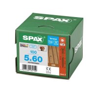 SPAX® Terrassenschrauben T25 Zylinderkopf Edelstahl A2 0537900500603 5 mm x 60 mm, 100 St.