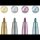 FABER-CASTELL Pitt Artist Pen Metallic Lackmarker farbsortiert 1,5 mm, 4 St.