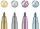 FABER-CASTELL Pitt Artist Pen Metallic Lackmarker farbsortiert 1,5 mm, 4 St.