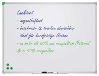 FRANKEN Whiteboard U-Act!Line® 120,0 x 90,0 cm weiß lackierter Stahl