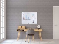 FRANKEN Whiteboard U-Act!Line® 120,0 x 90,0 cm weiß lackierter Stahl