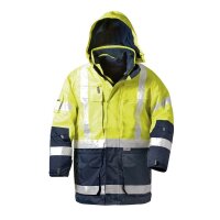 elysee® Herren Warnjacke WALLACE gelb, marine...