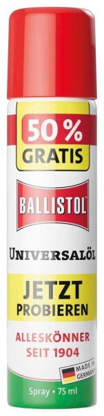 BALLISTOL Universalöl Schmiermittel 75,0 ml, 1 St.