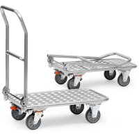 fetra Transportwagen klappbar Alu 1133 silber 47,0 x 81,5...