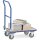 fetra Transportwagen klappbar 1132 blau 47,0 x 81,5 x 93,0 cm bis 250,0 kg