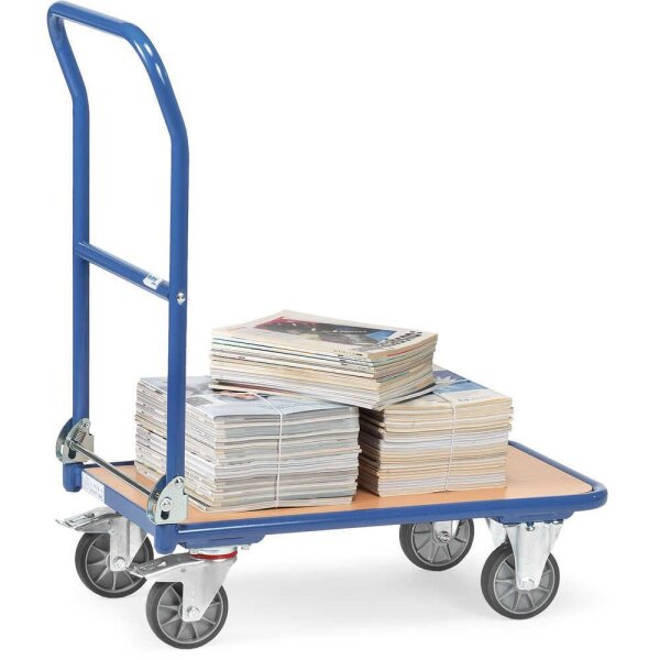 fetra Transportwagen klappbar 1154 blau 62,0 x 99,5 x 96,5 cm bis 250,0 kg