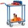 fetra Transportroller Griffroller 1164 blau 45,0 x 86,0 x 87,5 cm bis 250,0 kg