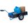 fetra Handwagen 4109L blau 83,2 x 182,6 x 80,1 cm