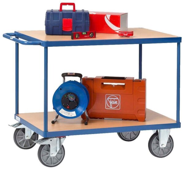 fetra Tischwagen 2400 blau 50,9 x 104,7 x 86,0 cm