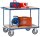 fetra Tischwagen 2400 blau 50,9 x 104,7 x 86,0 cm