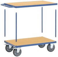fetra Tischwagen 2401 blau 60,9 x 119,7 x 90,0 cm
