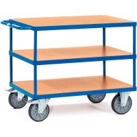 fetra Tischwagen 2423 blau 80,9 x 139,7 x 90,0 cm