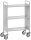 fetra 4870 Bürowagen grau 3 Ebenen 38,5 x 81,0 x 110,0 cm
