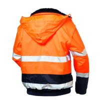 elysee® unisex Warnjacke VOLKER orange, marine...