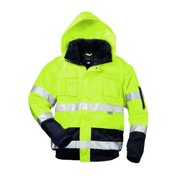 elysee® unisex Warnjacke SIEGFRIED gelb, marine Größe L
