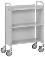 fetra 4871 Bürowagen grau 3 Ebenen 38,5 x 81,0 x...