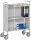fetra 4871 Bürowagen grau 3 Ebenen 38,5 x 81,0 x 110,0 cm